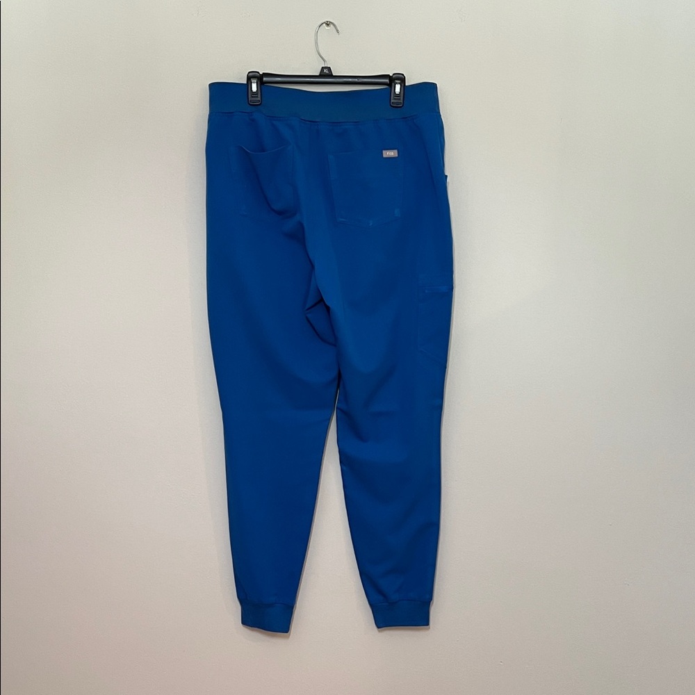 Figs Women's Blue Jogger Pants Size XL /T Side & Back Pockets Drawstring Waist - Picture 7 of 13